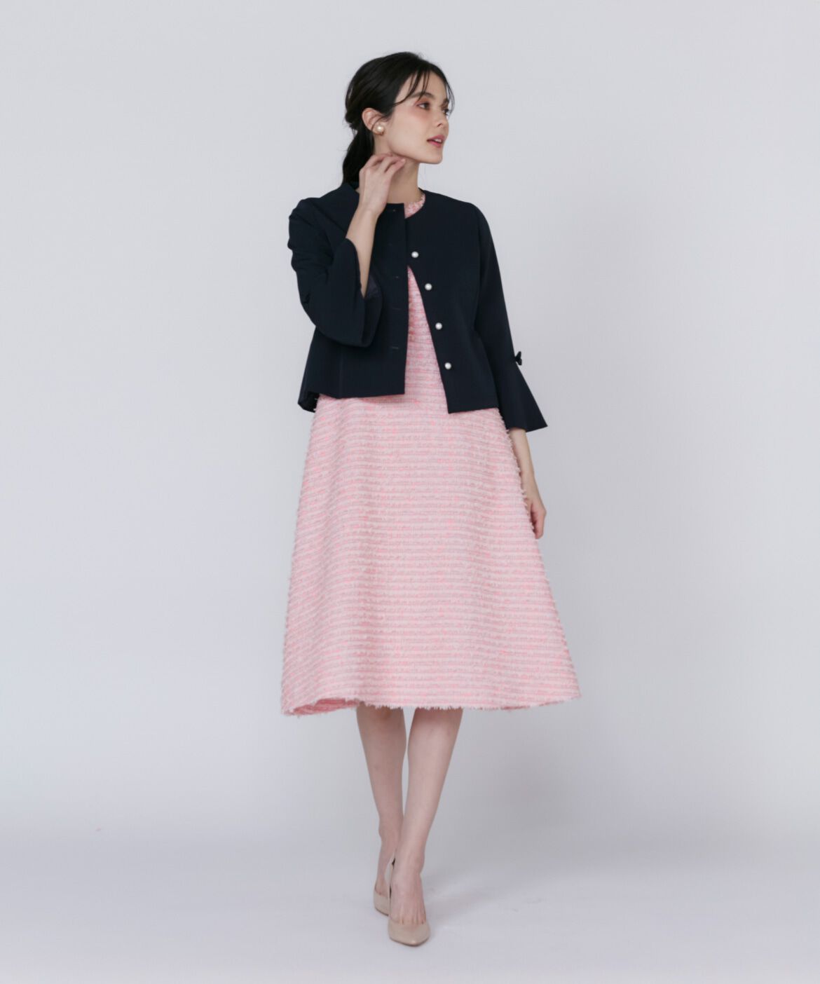 Maglie le cassetto「《M Maglie le cassetto》リントンツイードワンピース《Linton Tweeds》」|ワンピース|
