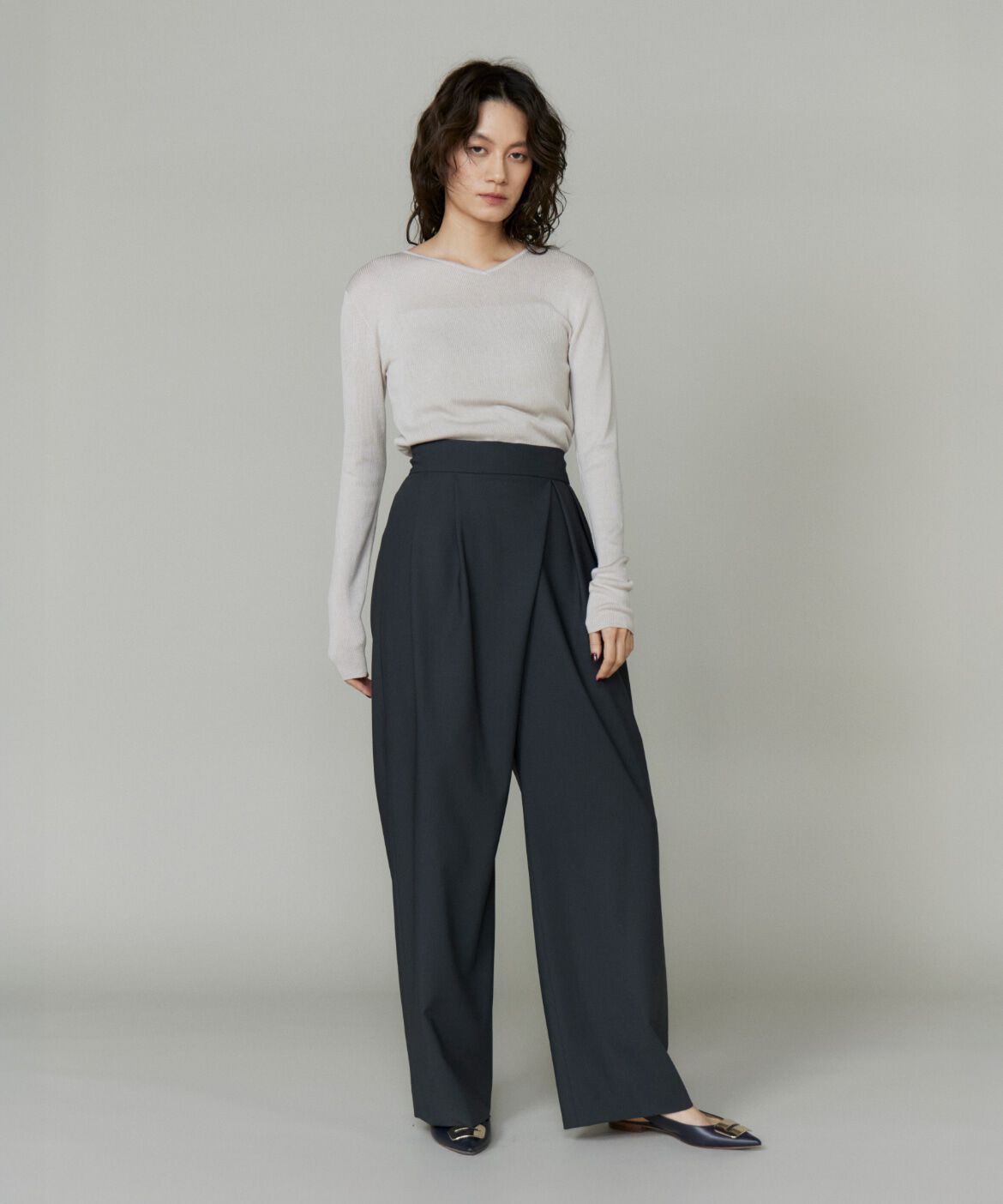 la veille by SUPERIOR CLOSET「《大きいサイズ》ラップパンツ」|その他|