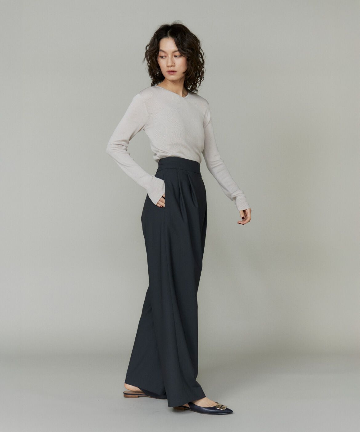 la veille by SUPERIOR CLOSET「《大きいサイズ》ラップパンツ」|その他|