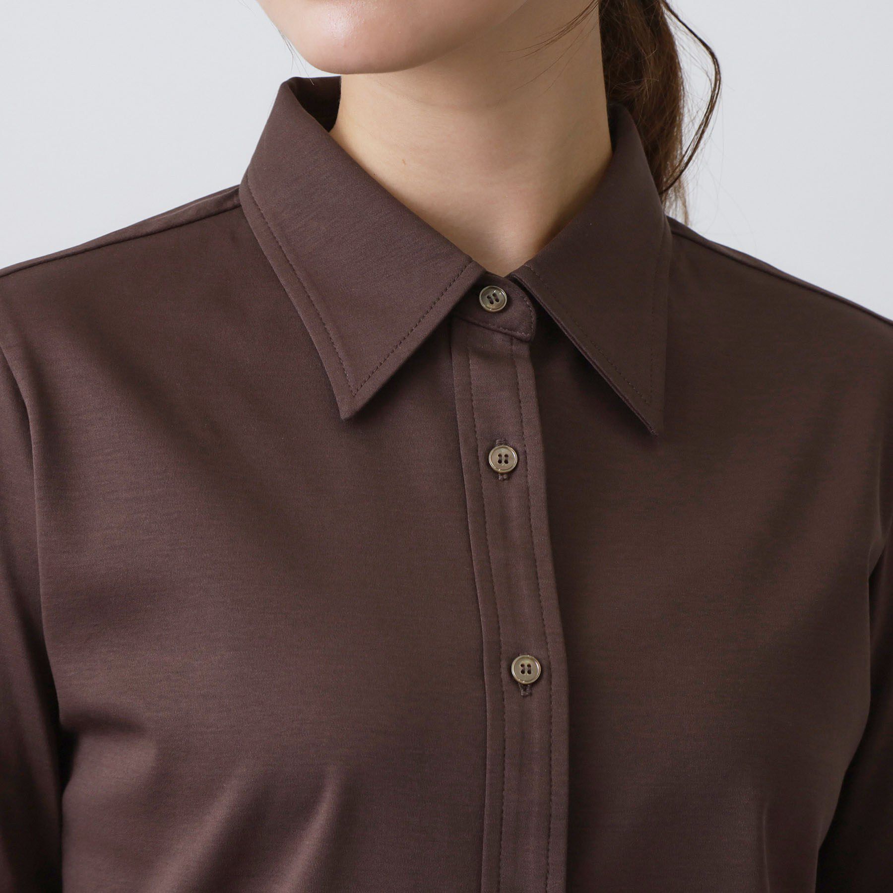 DRESSTERIOR「【接触冷感／抗菌防臭／消臭】ICE CLEAR COTTON ハーフスリーブシャツ」|Tシャツ・カットソー|