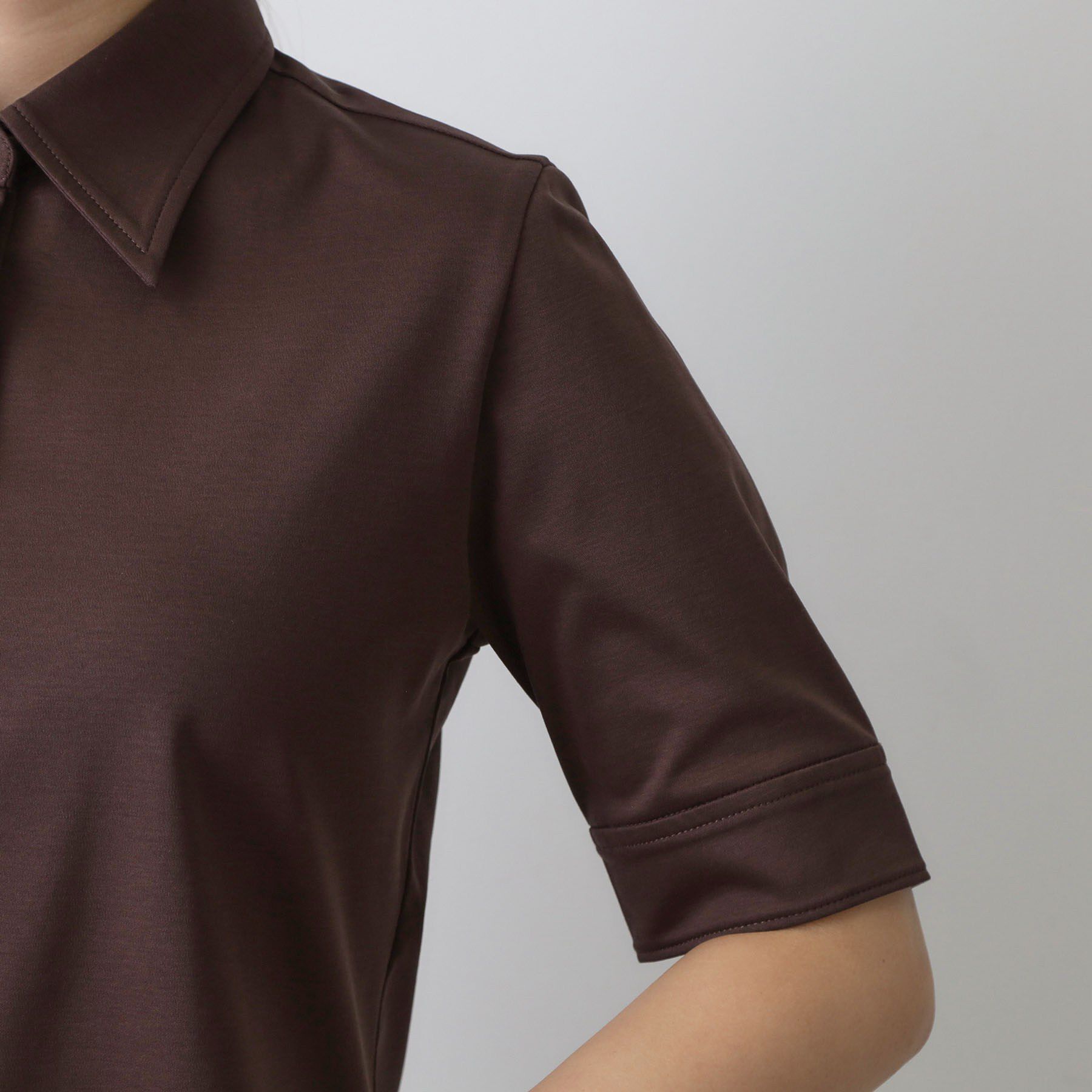 DRESSTERIOR「【接触冷感／抗菌防臭／消臭】ICE CLEAR COTTON ハーフスリーブシャツ」|Tシャツ・カットソー|