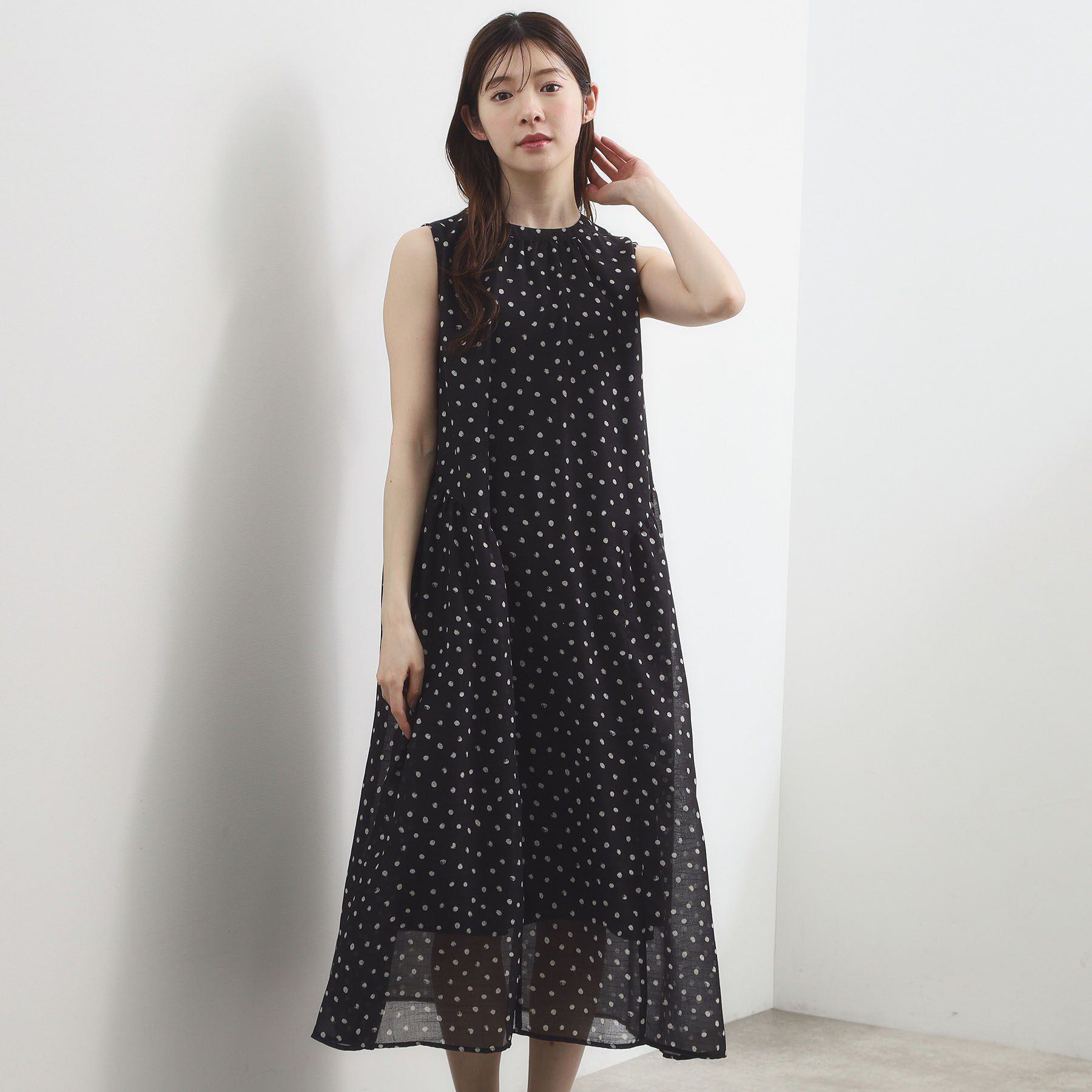 grove「大人のシアードットワンピース」|ワンピース|