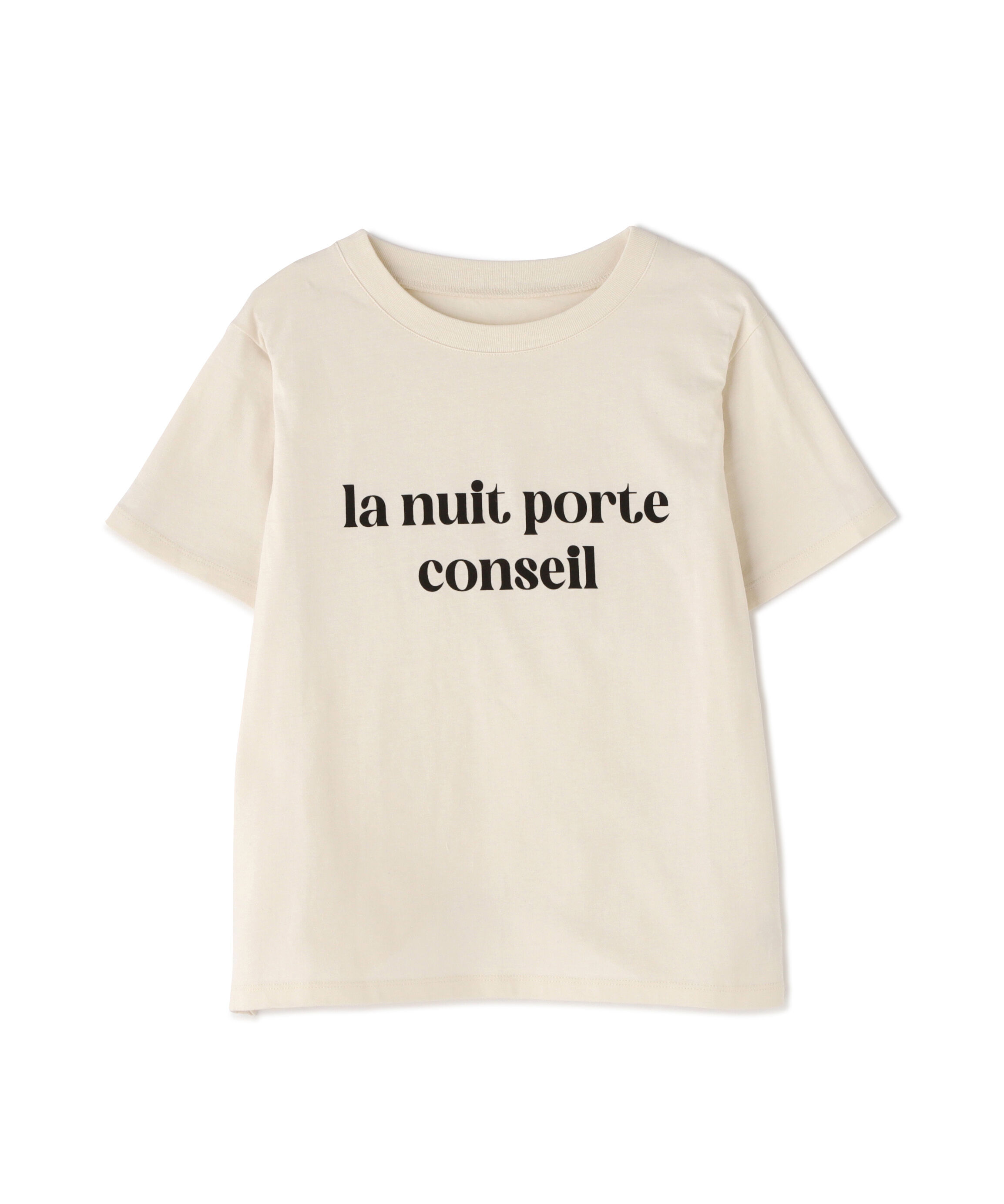  「カラーフレンチロゴプリントTシャツ」|Tシャツ・カットソー|