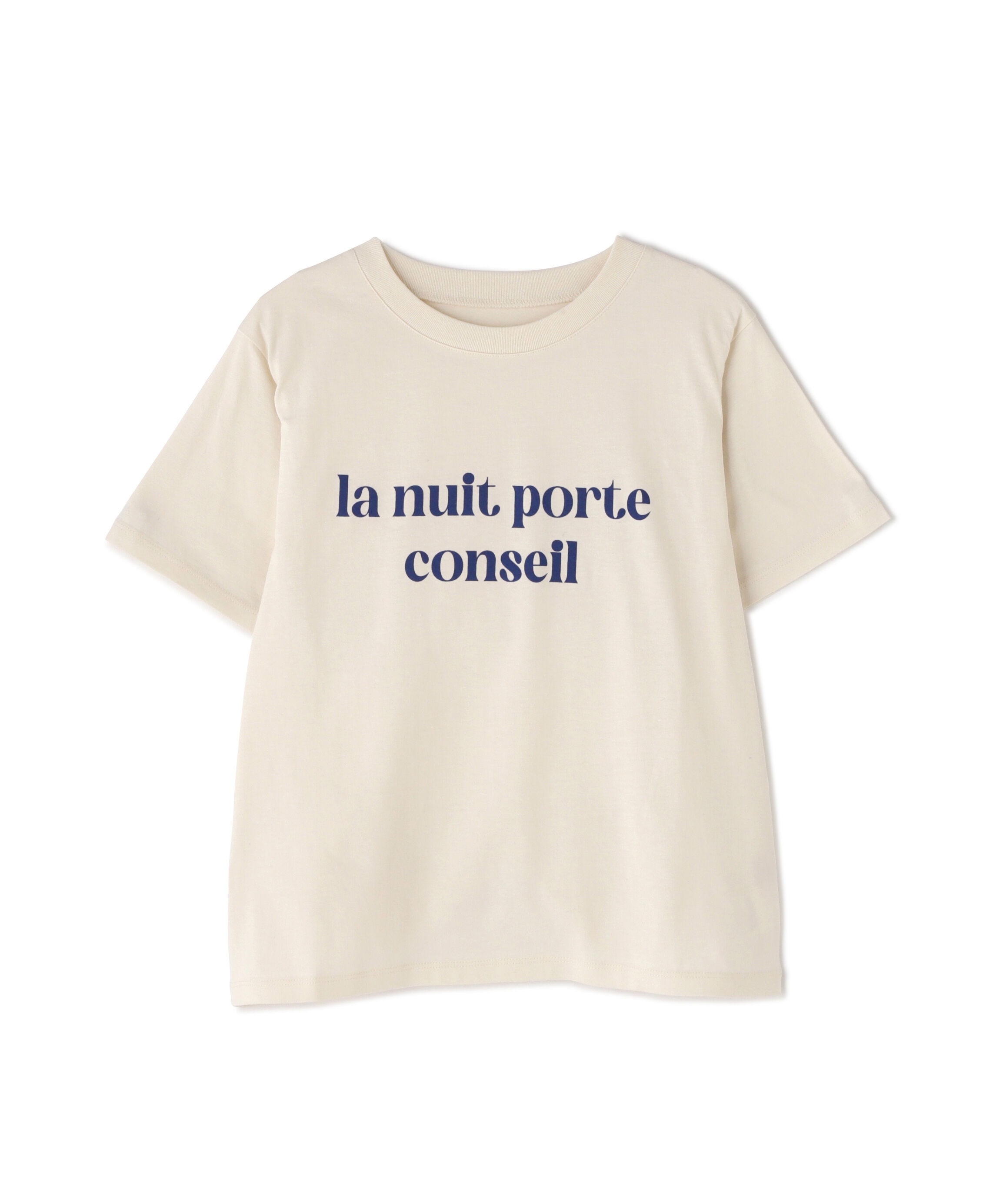  「カラーフレンチロゴプリントTシャツ」|Tシャツ・カットソー|