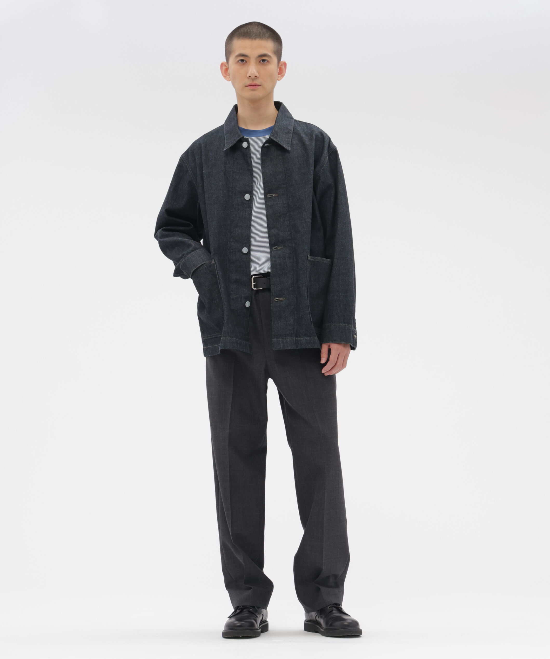 MARGARET HOWELL「CRISP WOOL PLAINWEAVE TROUSERS」|その他|