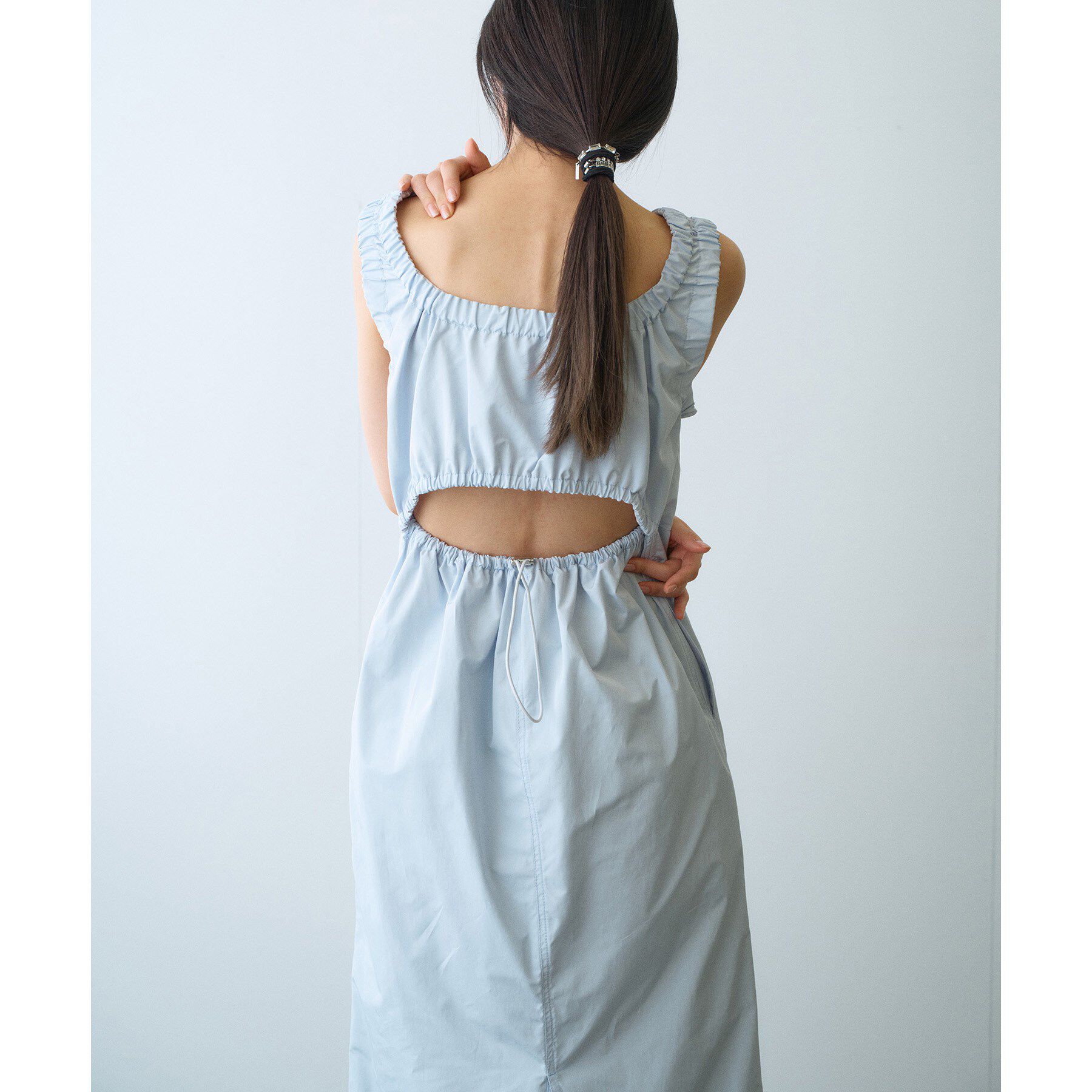 CODE A「sporty gathered dress」|ワンピース|