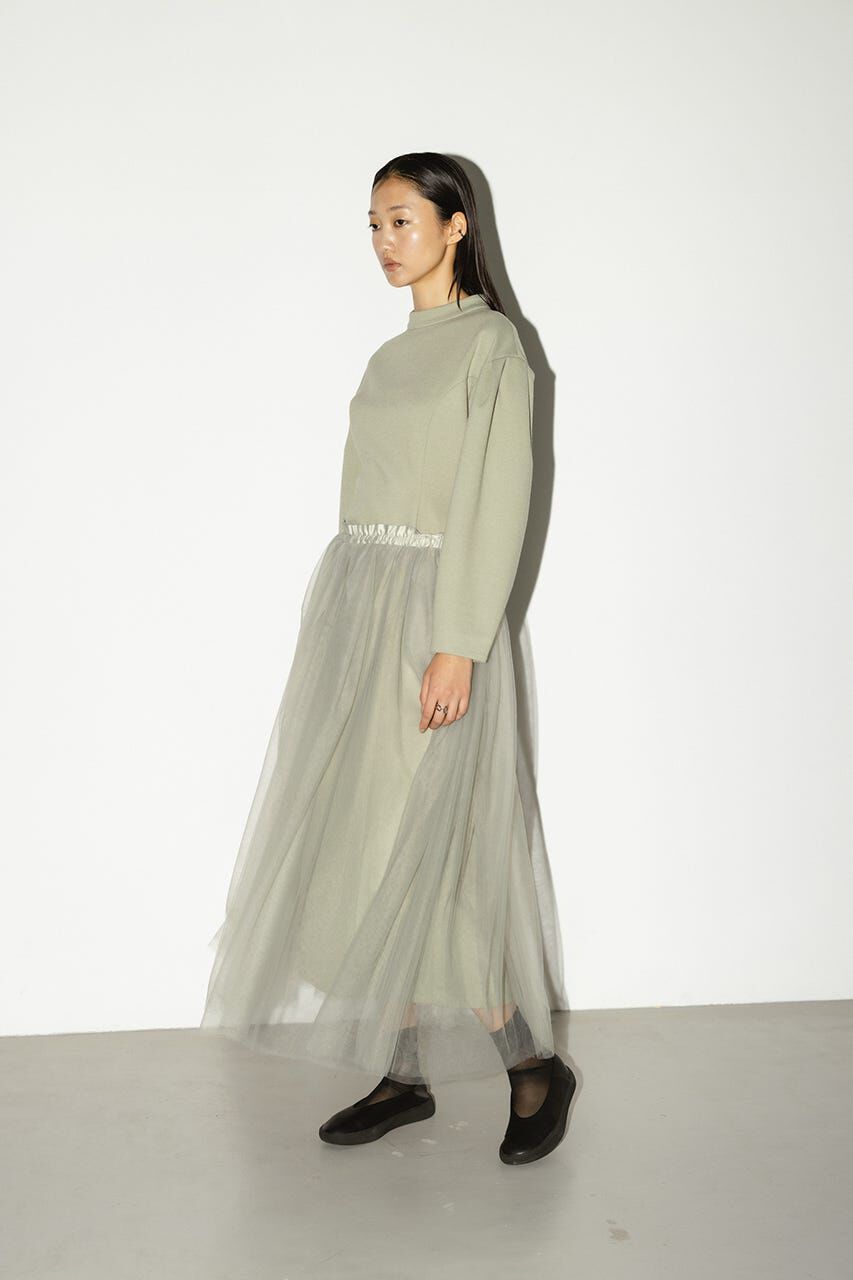 STYLEMIXER「ショルダータックフォルムワンピース」|ワンピース|MINT