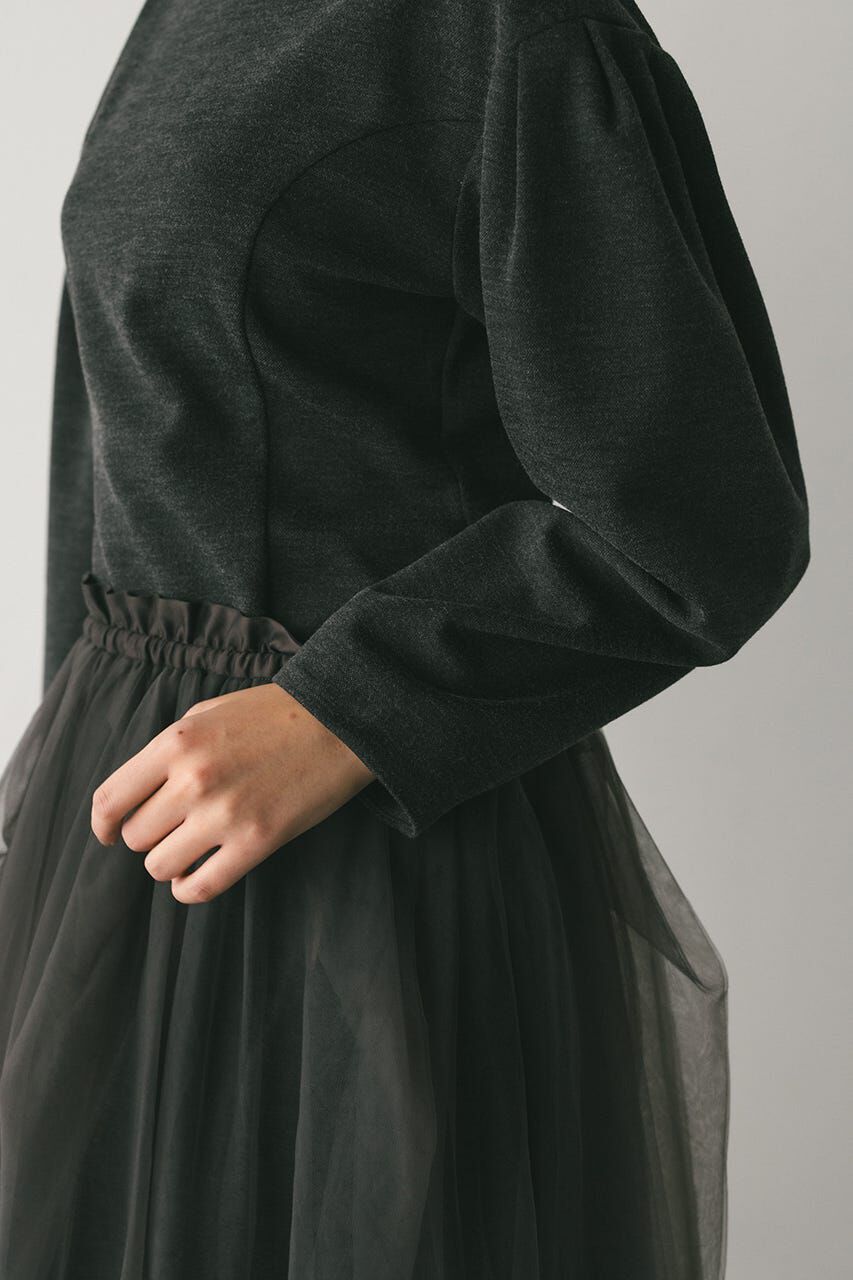 STYLEMIXER「ショルダータックフォルムワンピース」|ワンピース|