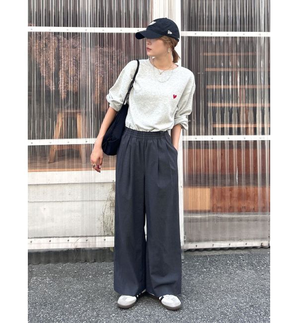 Ungrid「カットオフデザインラフタックパンツ」|その他|