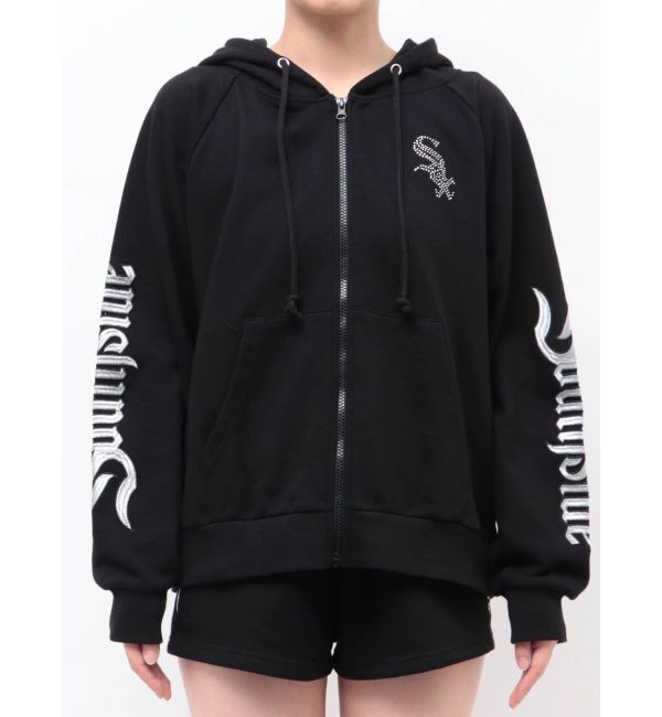 GYDA「GYDA［MLB］bijou logo BIGパーカー」|パーカー|