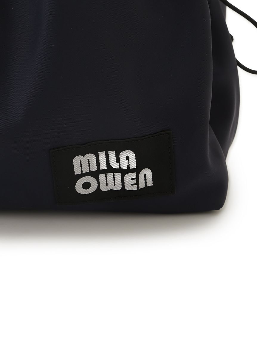 Mila Owen「撥水ドロストバックパック」|リュック|