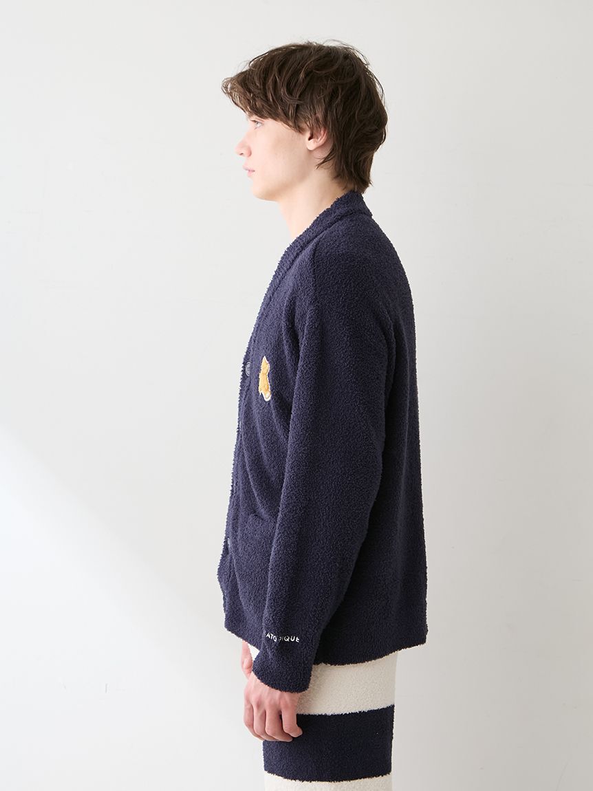 GELATO PIQUE HOMME「【ONLINE限定】【HOMME】ベビモコベアワンポイントカーディガン」|カーディガン|