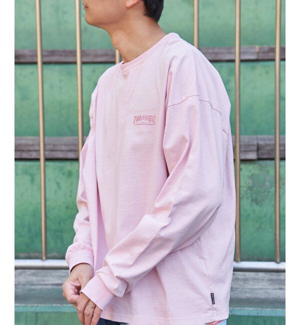 VENCE share style「THRASHER スラッシャー ピグメントプリントロンT」|Tシャツ・カットソー|