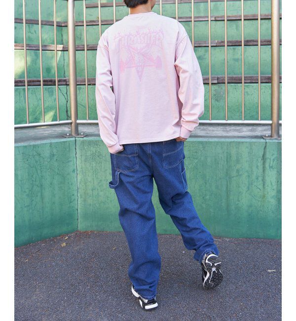VENCE share style「THRASHER スラッシャー ピグメントプリントロンT」|Tシャツ・カットソー|