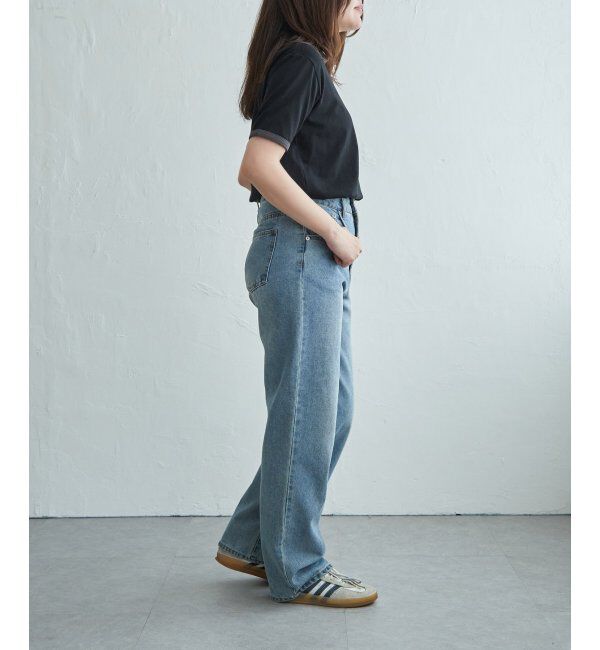 VENCE share style「リンガー刺繍ロゴＴシャツ」|Tシャツ・カットソー|