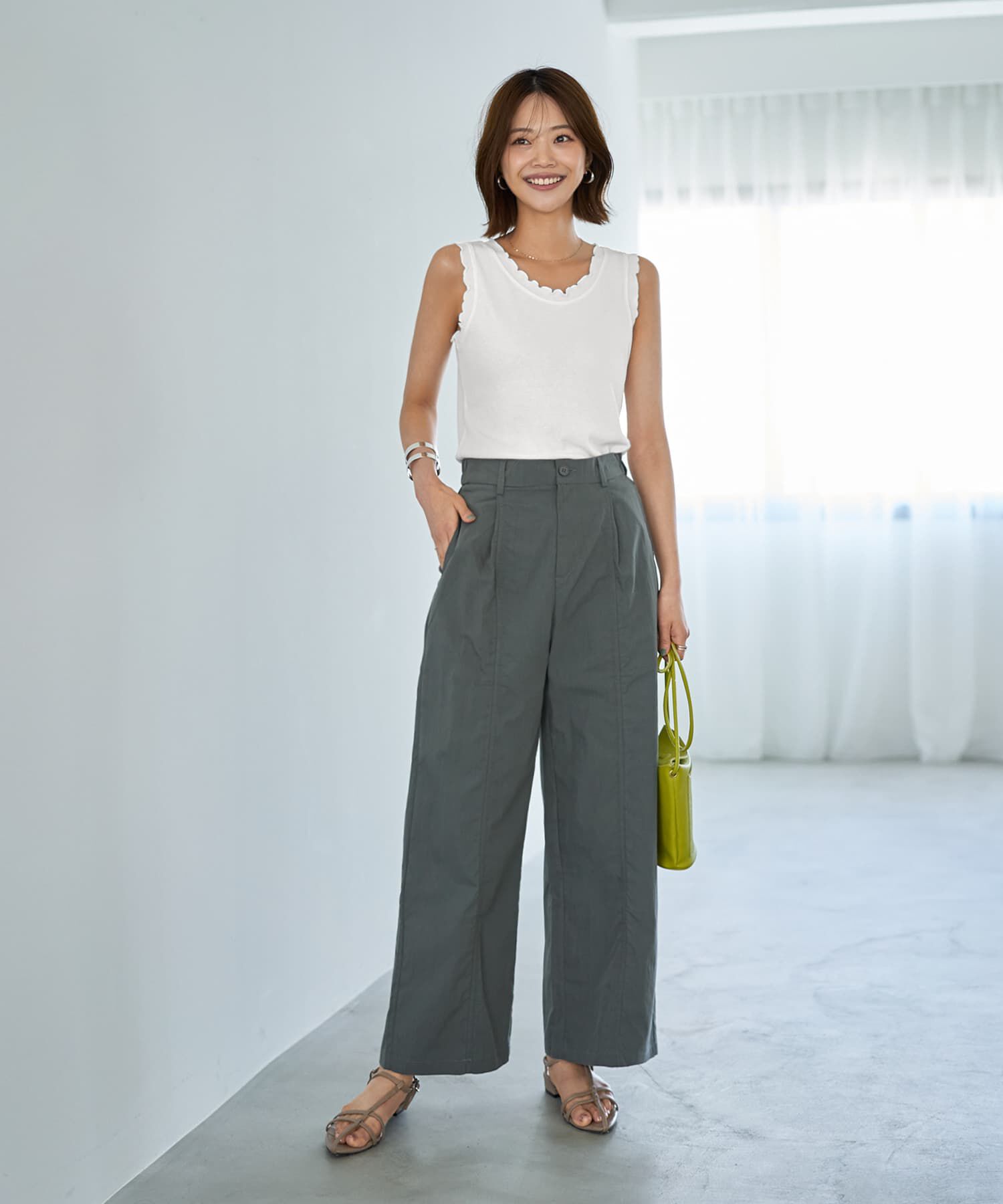STYLE DELI「センターハギパッカリングパンツ」|その他|