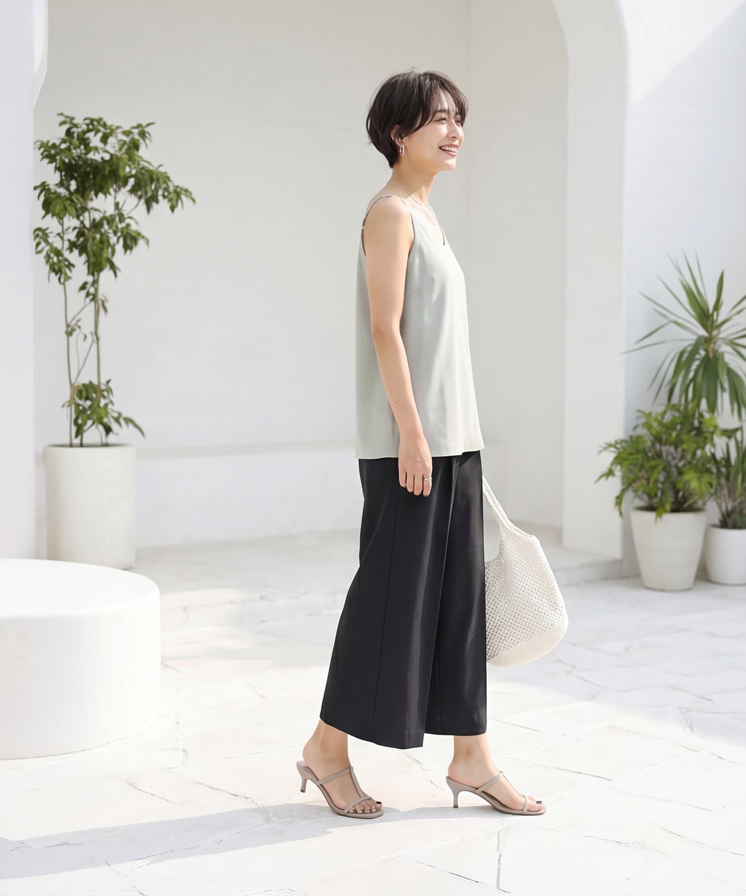 STYLE DELI「キレイめミディ丈ワイドパンツ」|その他|