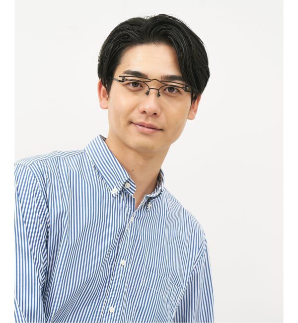  「ボストン型 跳ね上げ式メガネ | メガネの上から ズレ落ち防止 伊達メガネ ユニセックス レンズ交換券付」|メガネ|