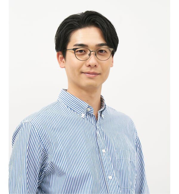  「ボストン型 跳ね上げ式メガネ | メガネの上から ズレ落ち防止 伊達メガネ ユニセックス レンズ交換券付」|メガネ|