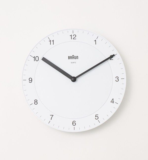 Style for Living「＜BRAUN＞WALL CLOCK BC06」|クロック・置時計|WHITE