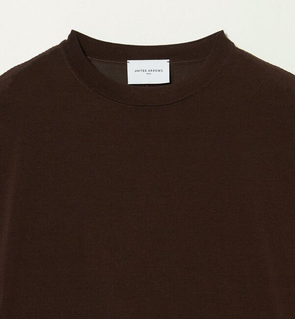 UNITED ARROWS「ミニハイネック フレンチスリーブ ニット リンキング -ウォッシャブル-」|ニット・セーター|