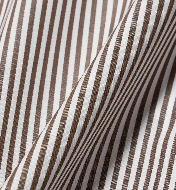 UNITED ARROWS「THOMAS MASON ロンドンストライプ ワイドカラーシャツ」|シャツ・ブラウス|