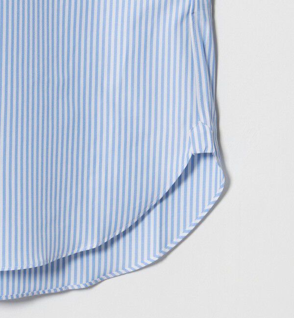 UNITED ARROWS「THOMAS MASON ロンドンストライプ ワイドカラーシャツ」|シャツ・ブラウス|