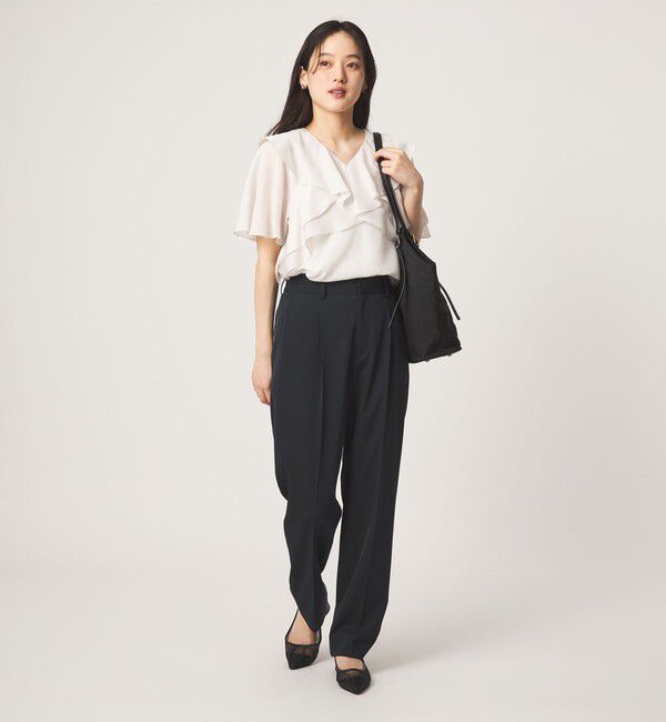 UNITED ARROWS green label relaxing「【WEB限定】2WAYバックルハンドル トートバッグ / ショルダーバッグ / A4サイズ はっ水」|トートバッグ|