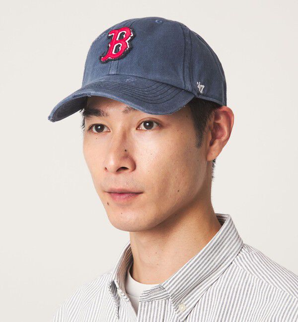 UNITED ARROWS green label relaxing「＜47Brand＞クリーンナップ WELL-WORN キャップ」|キャップ・キャスケット|NAVY