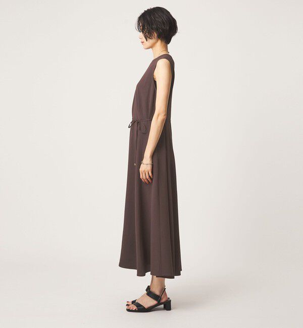 UNITED ARROWS green label relaxing「［size SHORTあり］ジョーゼット テント ワンピース マシンウォッシャブル 接触冷感」|ワンピース|