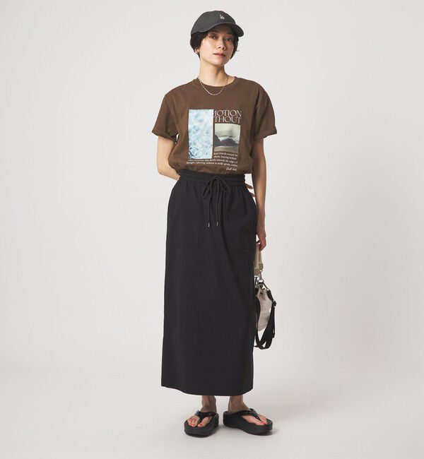 UNITED ARROWS green label relaxing「ロゴ ショートスリーブ Tシャツ」|Tシャツ・カットソー|