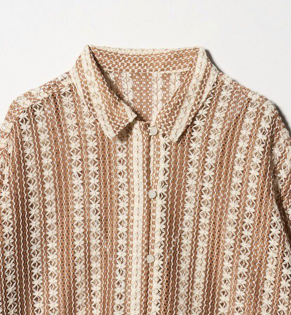 UNITED ARROWS green label relaxing「カラミレース シャツ」|シャツ・ブラウス|