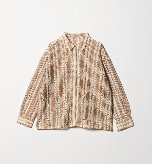 UNITED ARROWS green label relaxing「カラミレース シャツ」|シャツ・ブラウス|