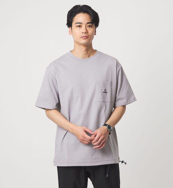 UNITED ARROWS green label relaxing「【別注】＜Gramicci＞GLR ドローストリング Tシャツ」|Tシャツ・カットソー|