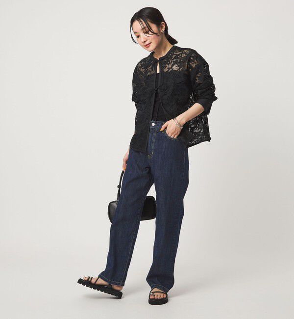 UNITED ARROWS green label relaxing「［size SHORT/TALLあり］ストレート デニム パンツ」|デニム|