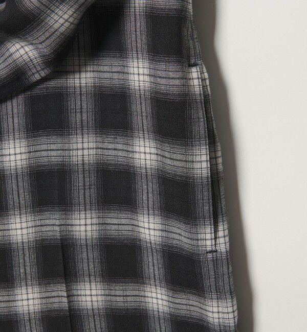 EMMEL REFINES「＜EMMEL REFINES＞EM オンブレーチェック ティアード サロペット」|ワンピース|