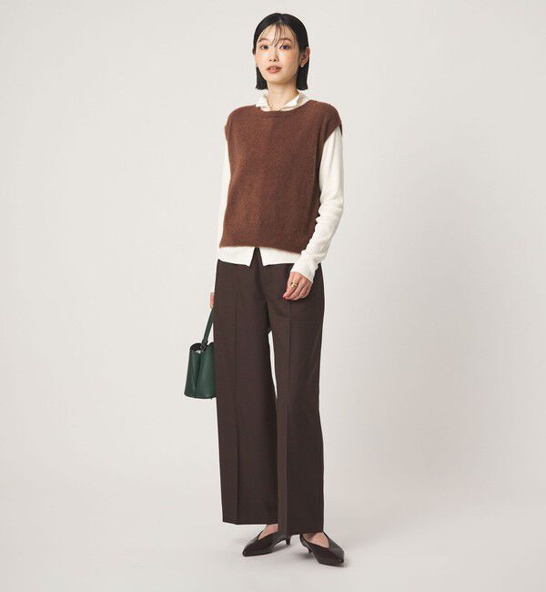 UNITED ARROWS green label relaxing「［size SHORT/TALLあり］Greed グリード ストレート パンツ ウォッシャブル」|スラックス|