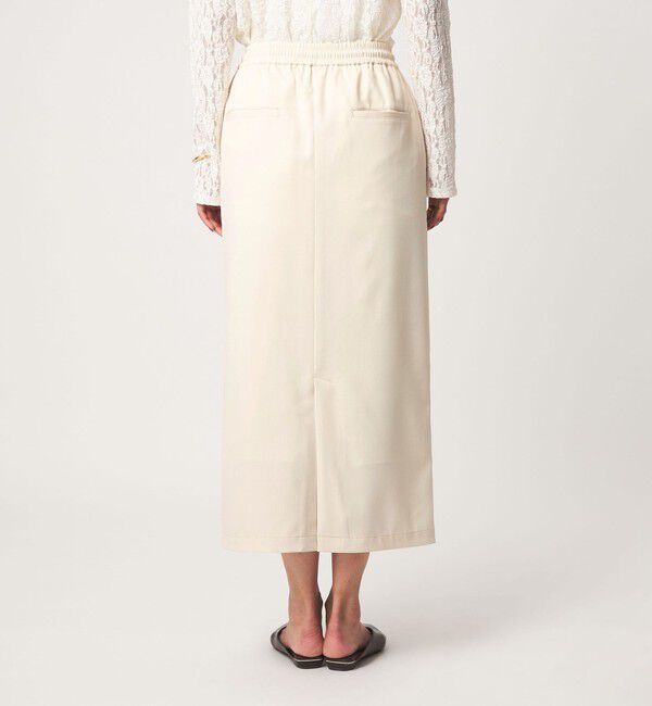 UNITED ARROWS green label relaxing「［size SHORT/TALLあり］オルマイ ツイル タイト スカート オフホワイト」|タイト|