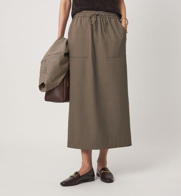 UNITED ARROWS green label relaxing「［size SHORT/TALLあり］オルマイ ツイル タイト スカート」|タイト|MOCA