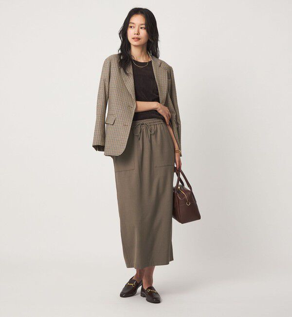 UNITED ARROWS green label relaxing「［size SHORT/TALLあり］オルマイ ツイル タイト スカート」|タイト|
