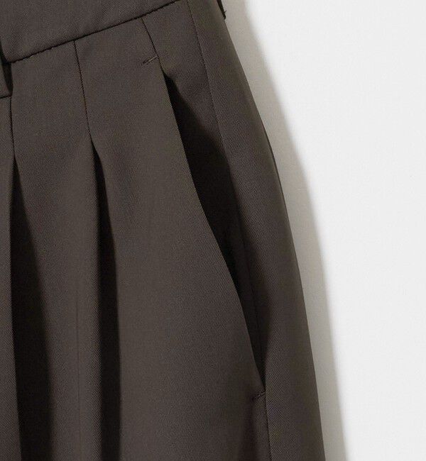 UNITED ARROWS green label relaxing「［size SHORT/TALLあり］Daily Chic 2タック ワイド パンツ」|スラックス|
