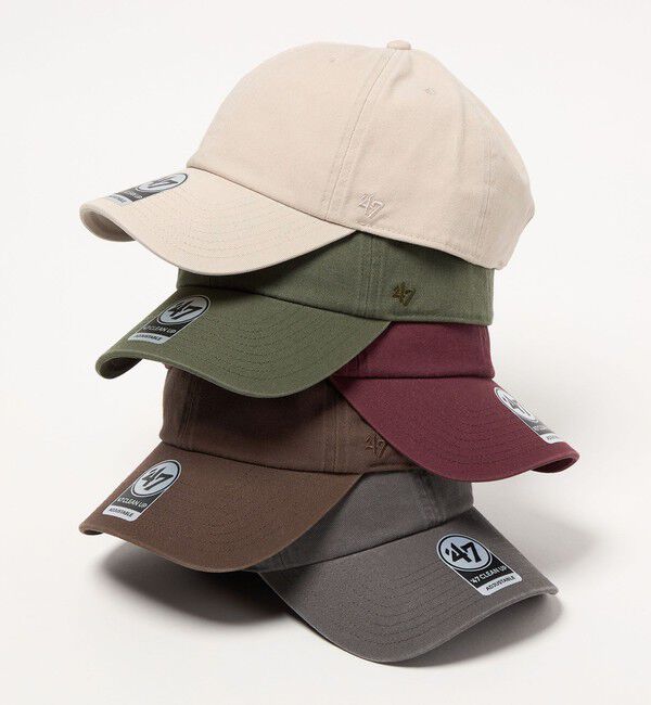 UNITED ARROWS green label relaxing「【別注】＜&rsquo;47＞CLEAN UP キャップ（無地）」|キャップ・キャスケット|