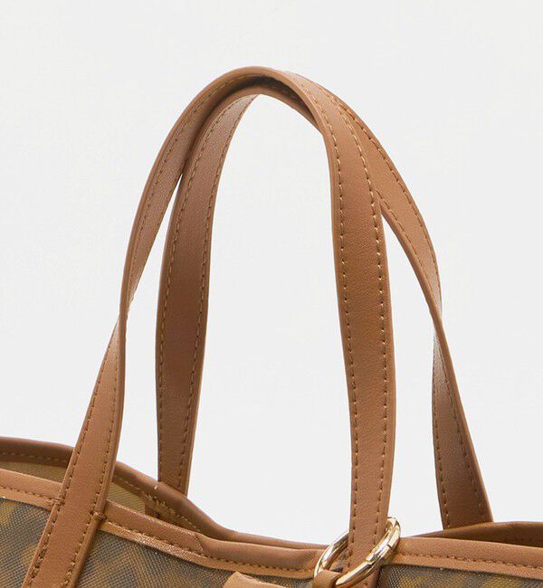 UNITED ARROWS green label relaxing「レオパードプリント メッシュ トートバッグ」|トートバッグ|