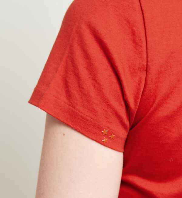 ATTISESSION「＜ATTISESSION＞コットン スター スリーブ Tシャツ」|Tシャツ・カットソー|