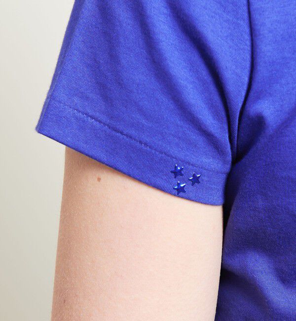 ATTISESSION「＜ATTISESSION＞コットン スター スリーブ Tシャツ」|Tシャツ・カットソー|