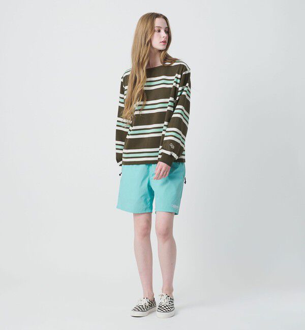 California General Store「＜CGS.＞マルチボーダー ロングスリーブ Tシャツ  / ウィメンズ」|Tシャツ・カットソー|