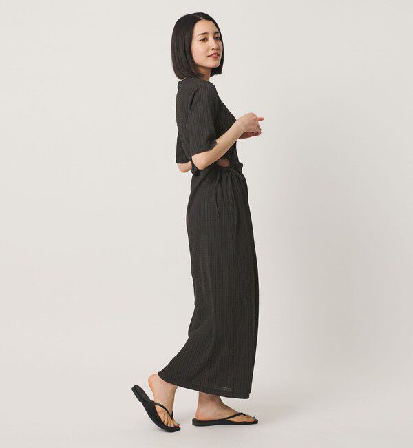 BEAUTY&YOUTH UNITED ARROWS「サイドホール ショートスリーブ ワンピース」|ワンピース|