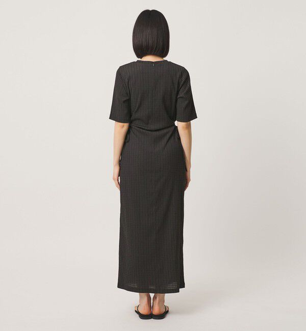 BEAUTY&YOUTH UNITED ARROWS「サイドホール ショートスリーブ ワンピース」|ワンピース|