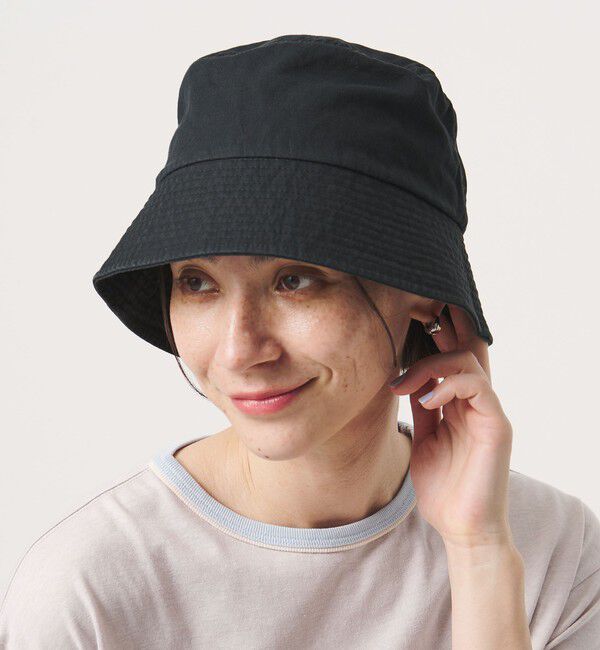 BEAUTY&YOUTH UNITED ARROWS「バケット ハット ウォッシャブル」|ハット|BLACK