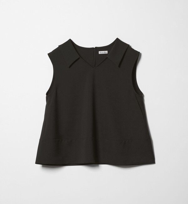 STEVEN ALAN「＜Steven Alan＞フレア ノースリーブ プルオーバー」|シャツ・ブラウス|